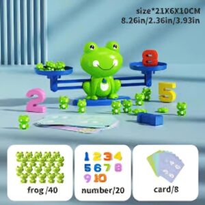 Frog balance educational toy