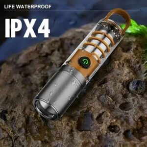 X-10 USB Rechargeable Camping Flashlight